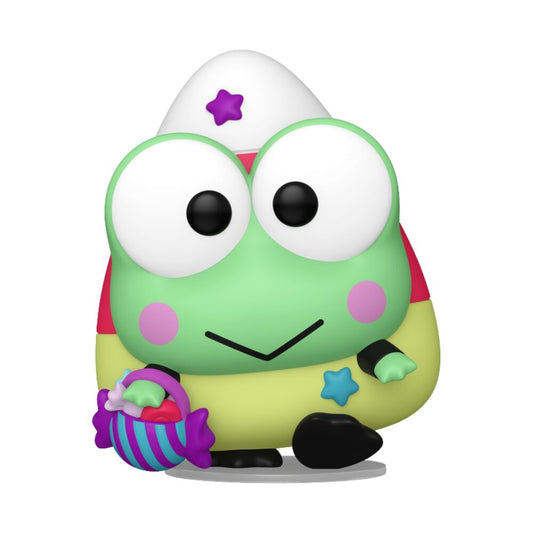 Figura Funko POP! de Keroppi con diseño spooky y caramelo