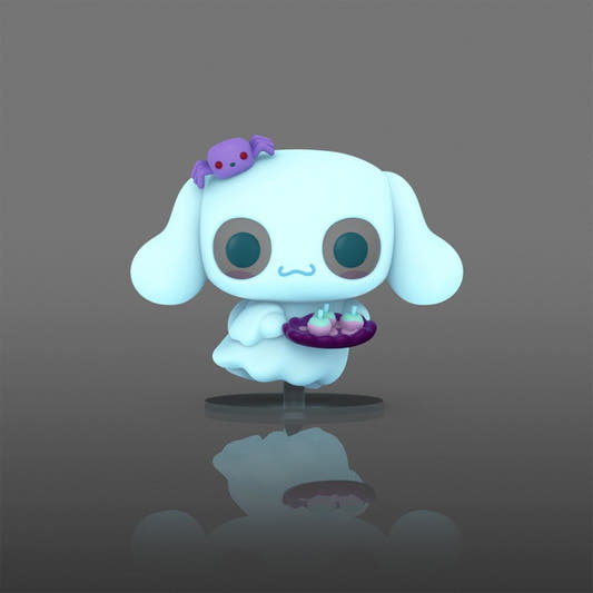 Figura Funko POP! de Cinnamoroll Spooky Glow con bandeja de dulces - 3