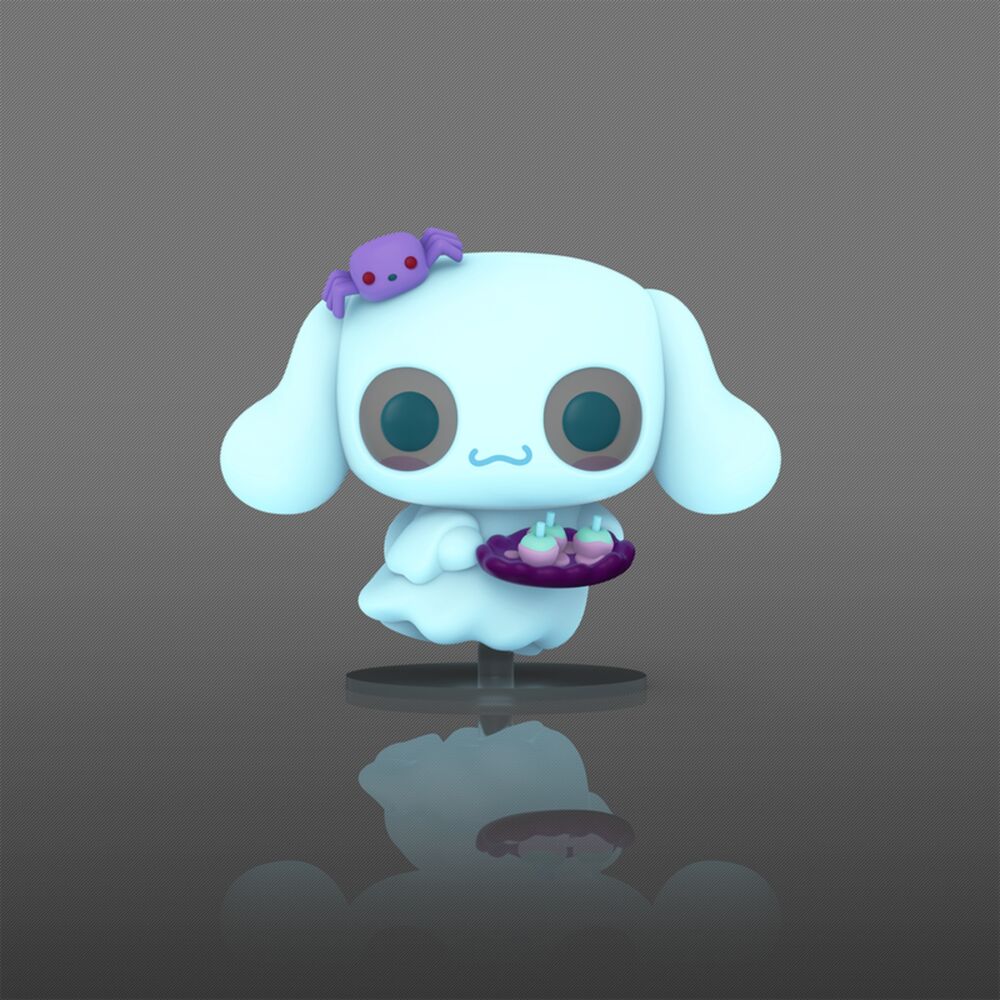Figura Funko POP! de Cinnamoroll Spooky Glow con bandeja de dulces - 3
