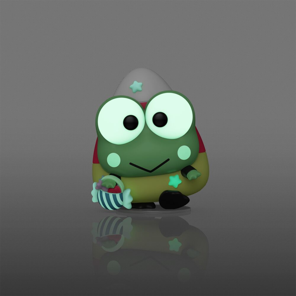 Figura Funko POP! de Keroppi con diseño spooky y caramelo - 3