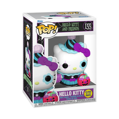 Figura Funko POP! Hello Kitty Spooky Glow con calabaza y caja - 3