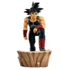 Figura Ichibansho de Bardock de Dragon Ball sobre una base rocosa