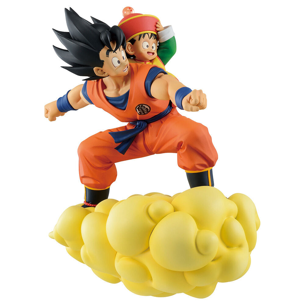 Figura Ichibansho de Son Goku y Son Gohan sobre la nube voladora - 2
