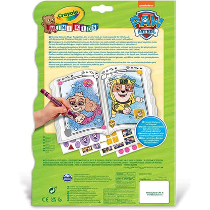 Libro de actividades Crayola Paw Patrol Aqua Pups con pegatinas - 2