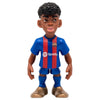 Figura MINIX de Lamine Yamal con la equipación del F.C. Barcelona
