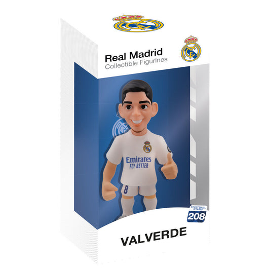 Figura MINIX de Valverde con la equipación del Real Madrid