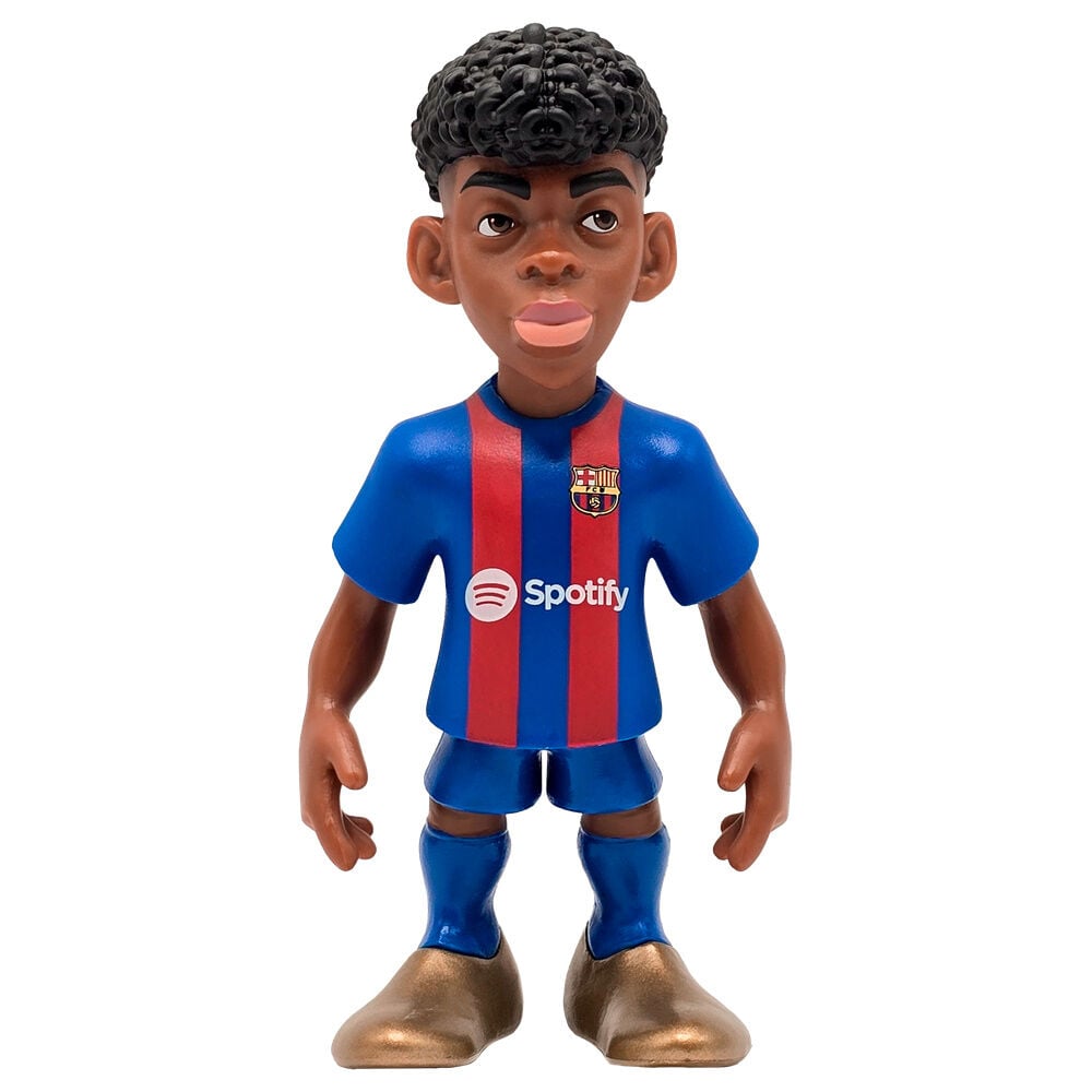 Figura MINIX de Lamine Yamal con uniforme del F.C. Barcelona