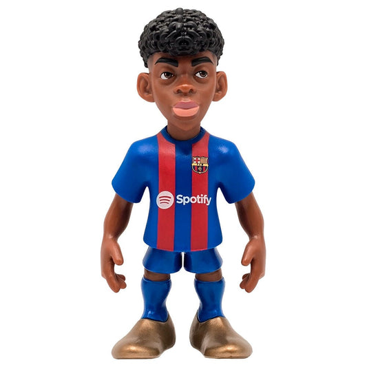 Figura MINIX de Lamine Yamal con uniforme del F.C. Barcelona