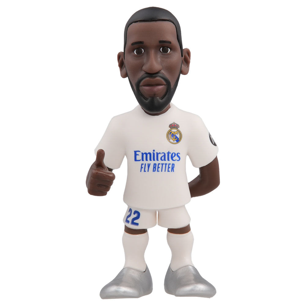 Figura MINIX de Rüdiger con la equipación blanca del Real Madrid - 2