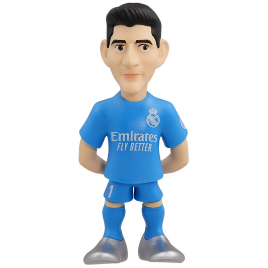 Figura MINIX de Courtois con la equipación azul del Real Madrid - 2