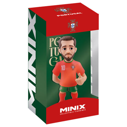 Figura MINIX de Bernardo Silva con la camiseta de Portugal
