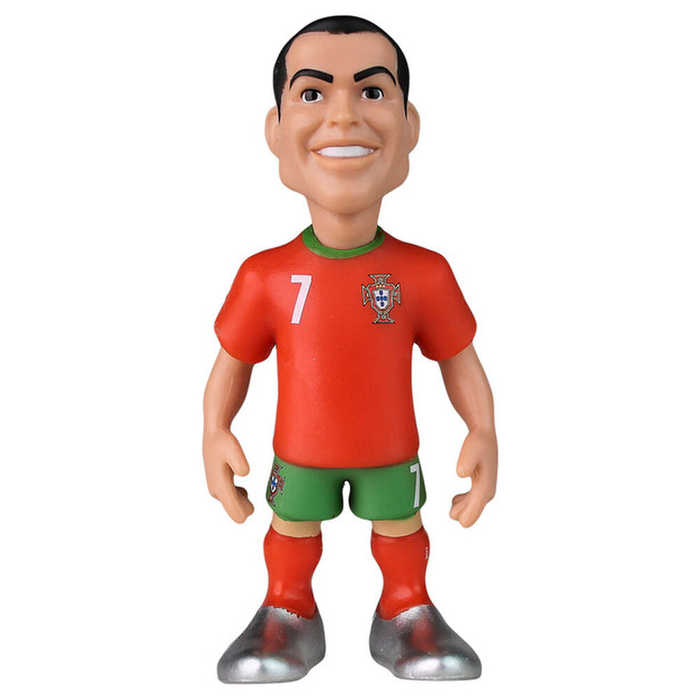 Figura MINIX de Cristiano Ronaldo con la equipación de Portugal
