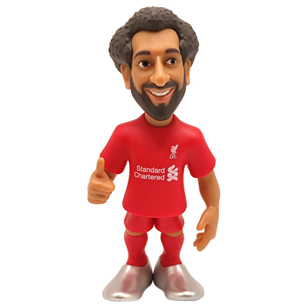 Figura MINIX de Mohamed Salah con la camiseta roja del Liverpool FC