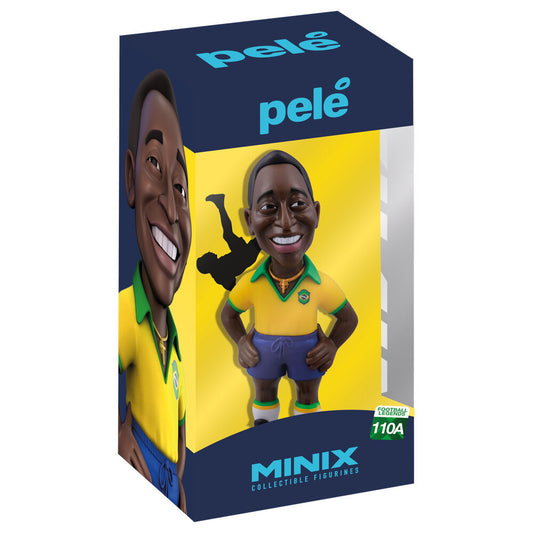 Figura MINIX de Pelé con la equipación de Brasil - 2