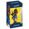 Figura MINIX de Pelé con uniforme de Brasil en caja ilustrada