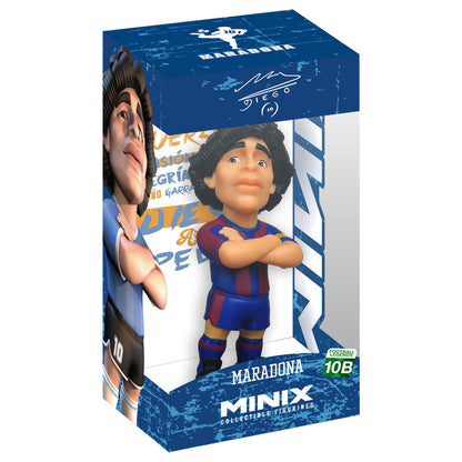Figura MINIX de Maradona con la equipación del FC Barcelona - 2