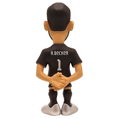 Figura MINIX de Alisson Becker con uniforme del Liverpool FC en su caja - 3