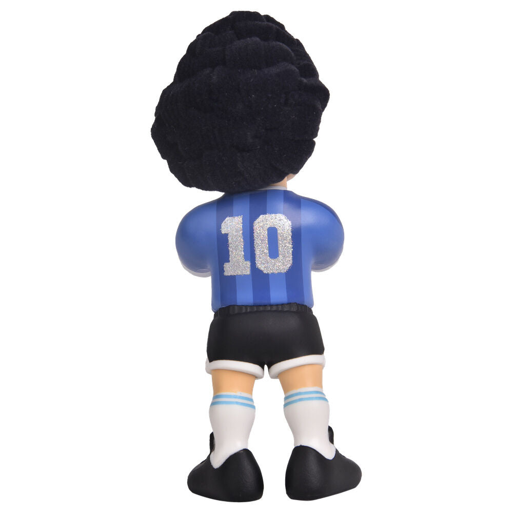 Figura MINIX de Maradona con camiseta azul y blanca y dorsal 10 - 3