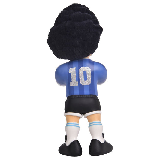 Figura MINIX de Maradona con camiseta azul y blanca y dorsal 10 - 3