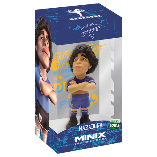 Figura MINIX de Maradona con la equipación de Boca Juniors
