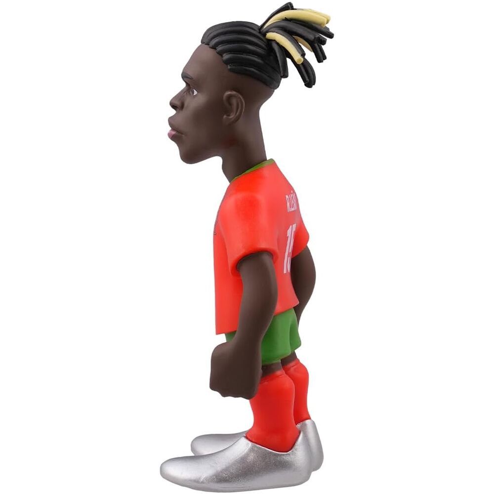 Figura MINIX de Rafael Leão con la equipación de Portugal en su caja - 2