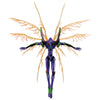 Figura Ichibansho de Evangelion en tonos morados con extensiones anaranjadas