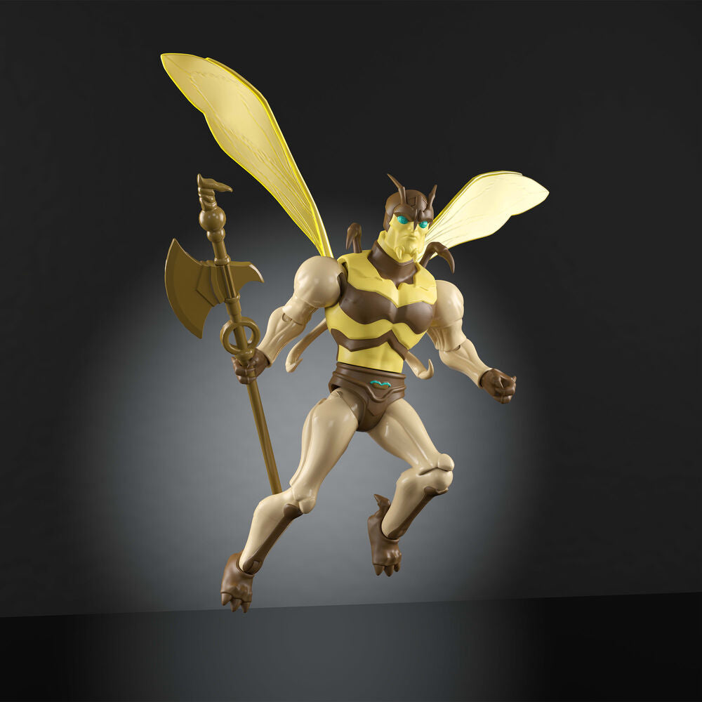 Figura articulada Buzz-Off de Masters of the Universe Origins con alas y arma - 5