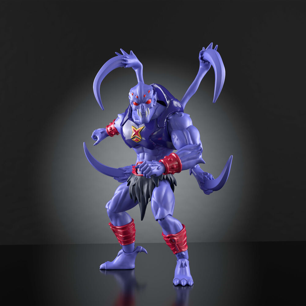 Figura articulada Webstor de Masters of the Universe Origins en morado y rojo - 4