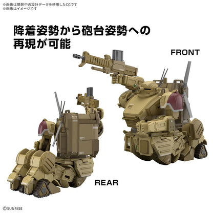 Maqueta Scopedog The Grey Witch Desert Custom en tonos arena - 2