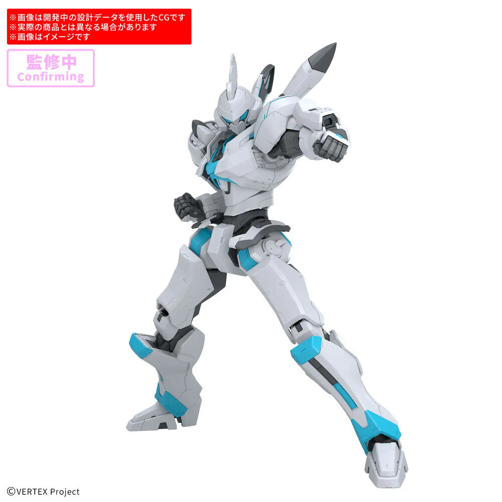 Maqueta Enia 30 Minutes Preference de Bandai Hobby en blanco y turquesa - 2