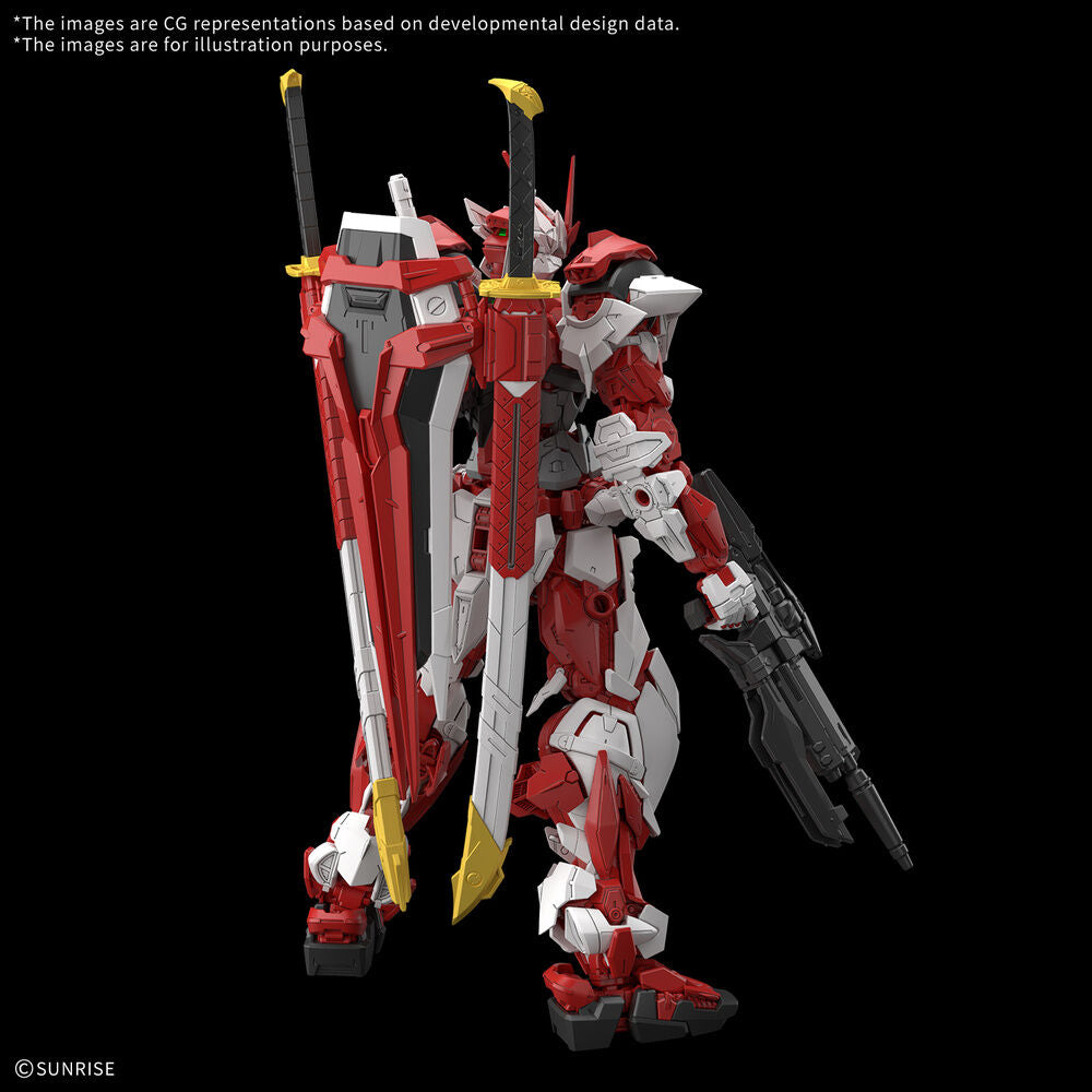 Maqueta Gundam Liberty Astray Red Frame MG 1/100 en rojo y blanco - 2