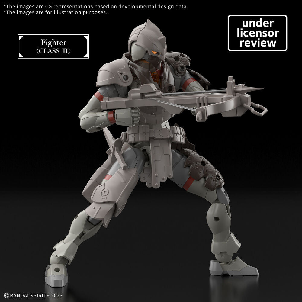 Maqueta articulada Land Hunter 30 Minutes Fantasy con armadura y arco - 3