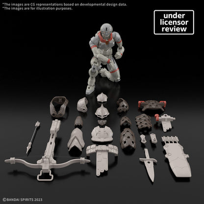 Maqueta articulada Land Hunter 30 Minutes Fantasy con armadura y arco - 4