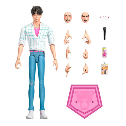 Figura articulada Jinu de KPop Demon Hunters con accesorios