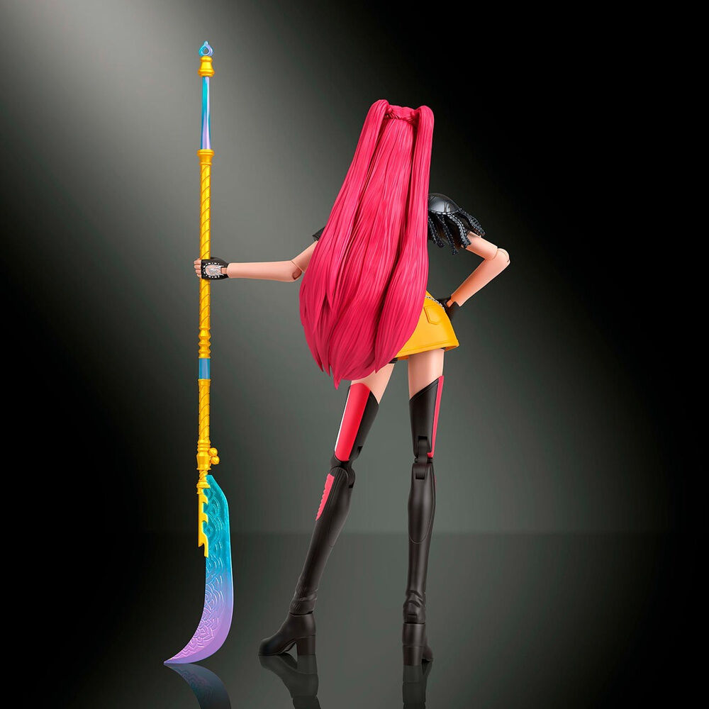 Figura articulada de Mira de KPop Demon Hunters con accesorios y arma curva - 4
