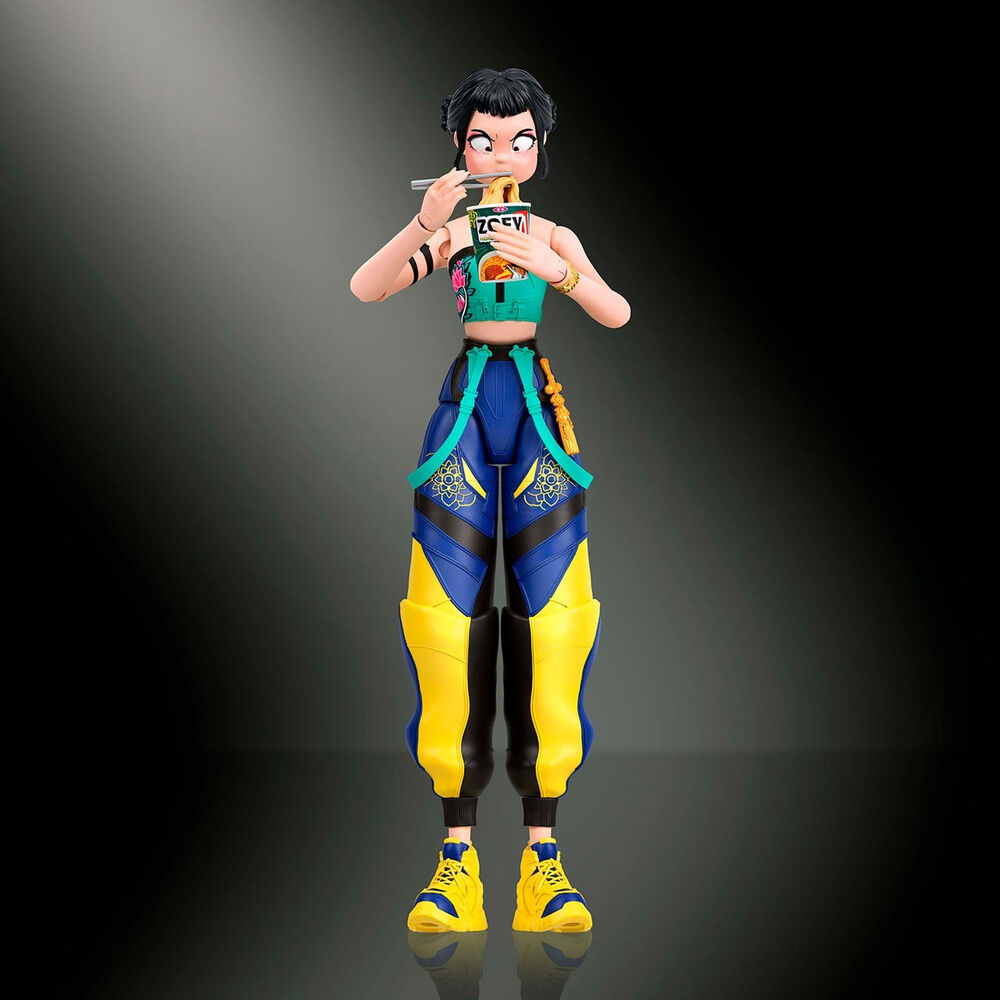 Figura articulada de Zoey de KPop Demon Hunters con accesorios - 4