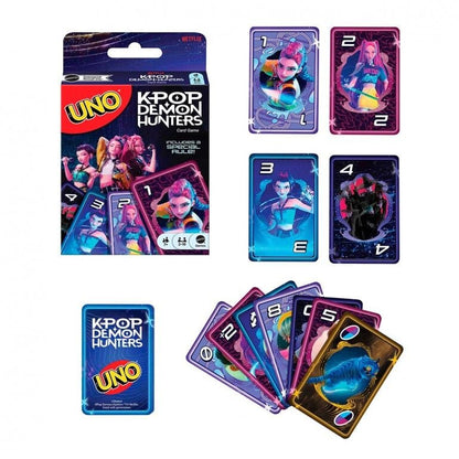 Juego de cartas UNO KPop Demon Hunters de Mattel - 3