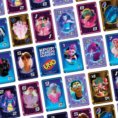Juego de cartas UNO KPop Demon Hunters de Mattel - 5