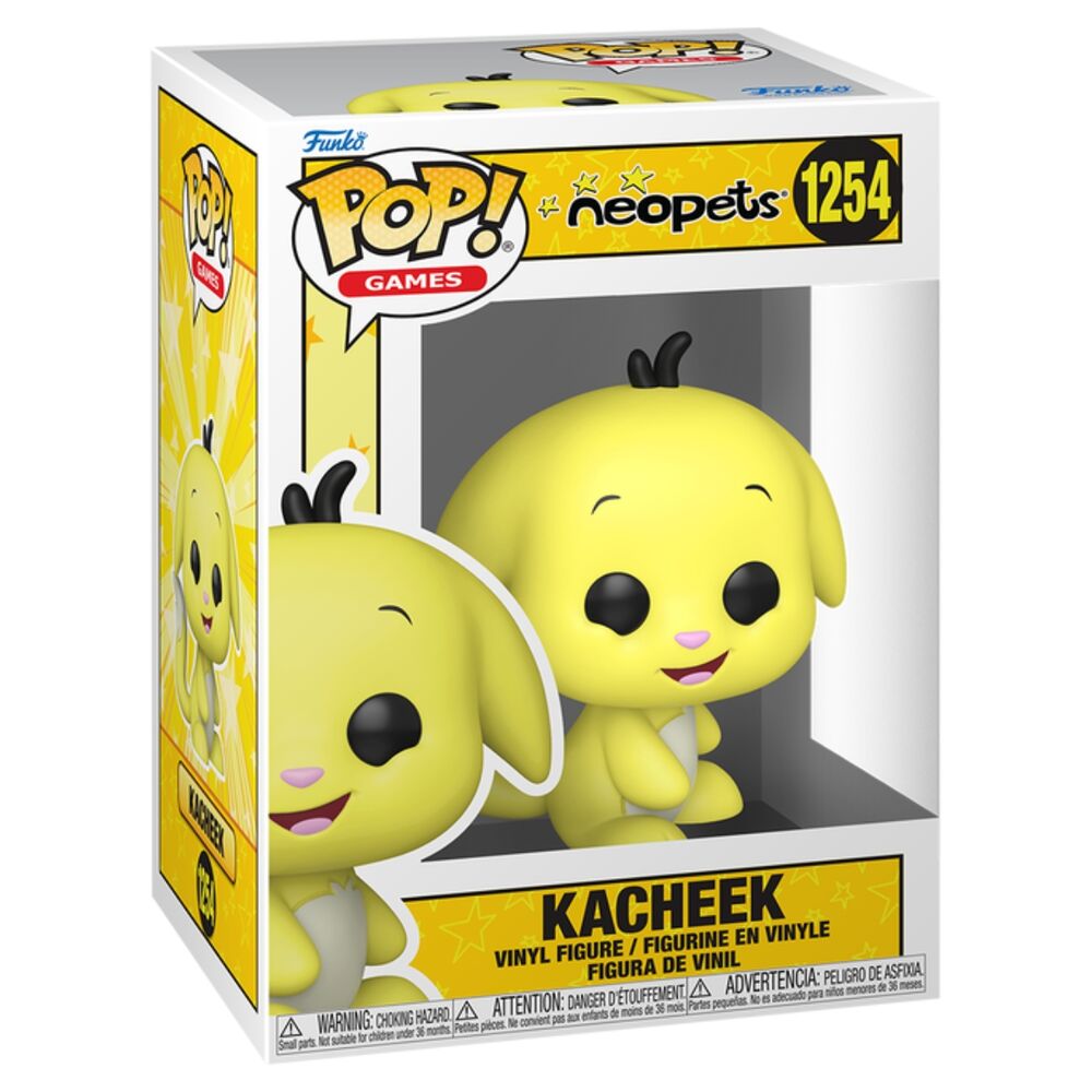Figura Funko POP! de Kacheek de Neopets en color amarillo - 2