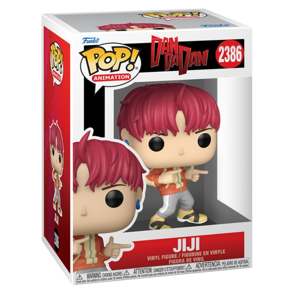 Figura Funko POP! de Jiji de Dandadan con cabello rojo - 2