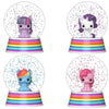 Bolas de nieve FUNKO Mystery Mini de Mi Pequeño Pony con base arcoíris