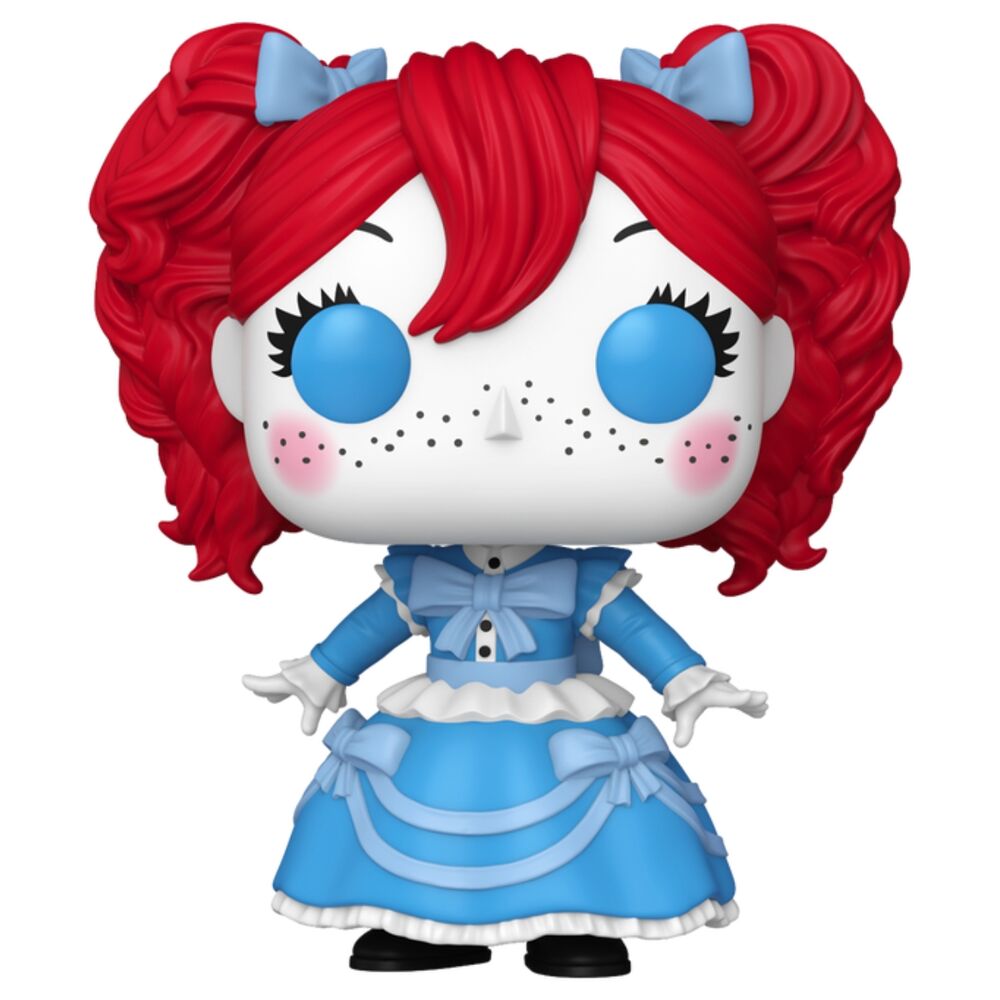 Figura Funko POP! de Poppy de Poppy Playtime con vestido azul y cabello rojo