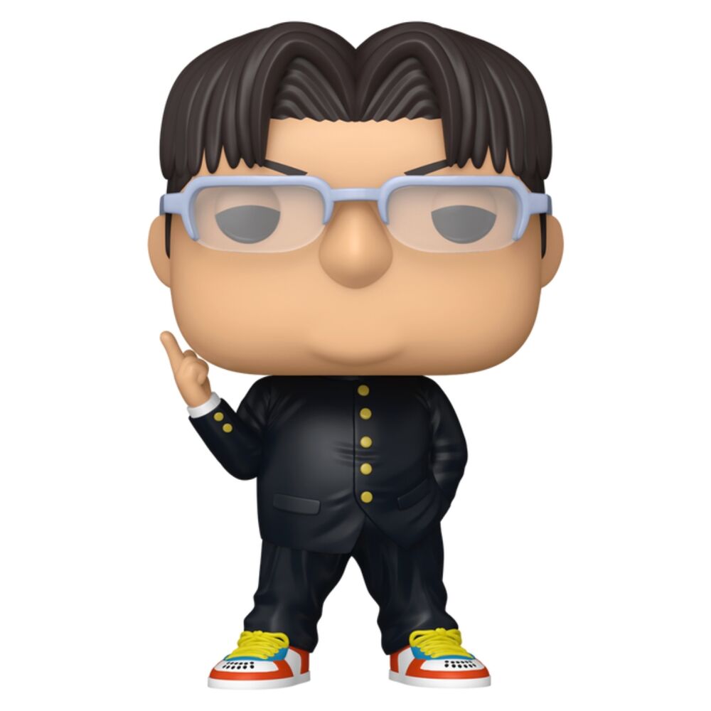 Figura Funko POP! de Kinta de Dandadan con gafas y uniforme negro