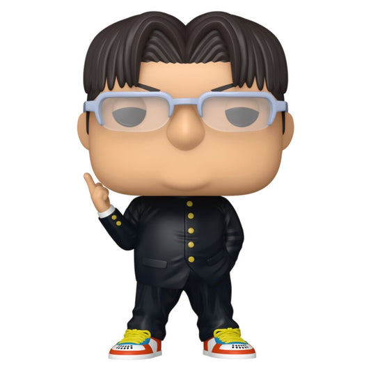 Figura Funko POP! de Kinta de Dandadan con gafas y uniforme negro