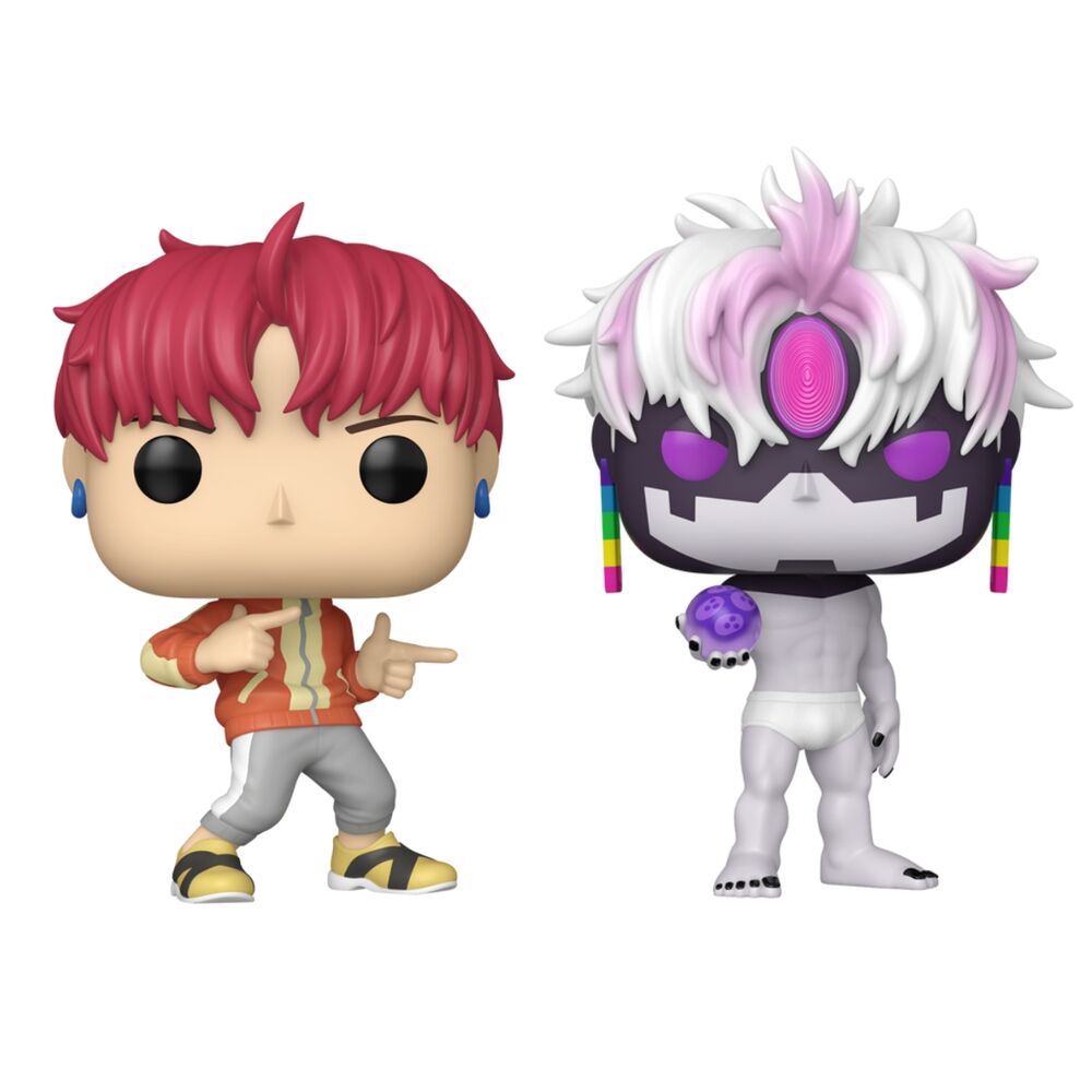Figuras Funko POP! de Dandadan Jiji y Evil Eye en sus cajas - 2