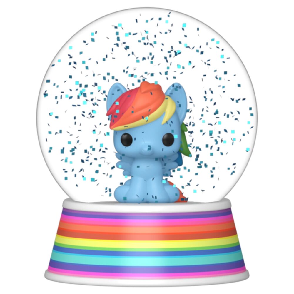 Bolas de nieve FUNKO Mystery Mini de Mi Pequeño Pony con base arcoíris - 3
