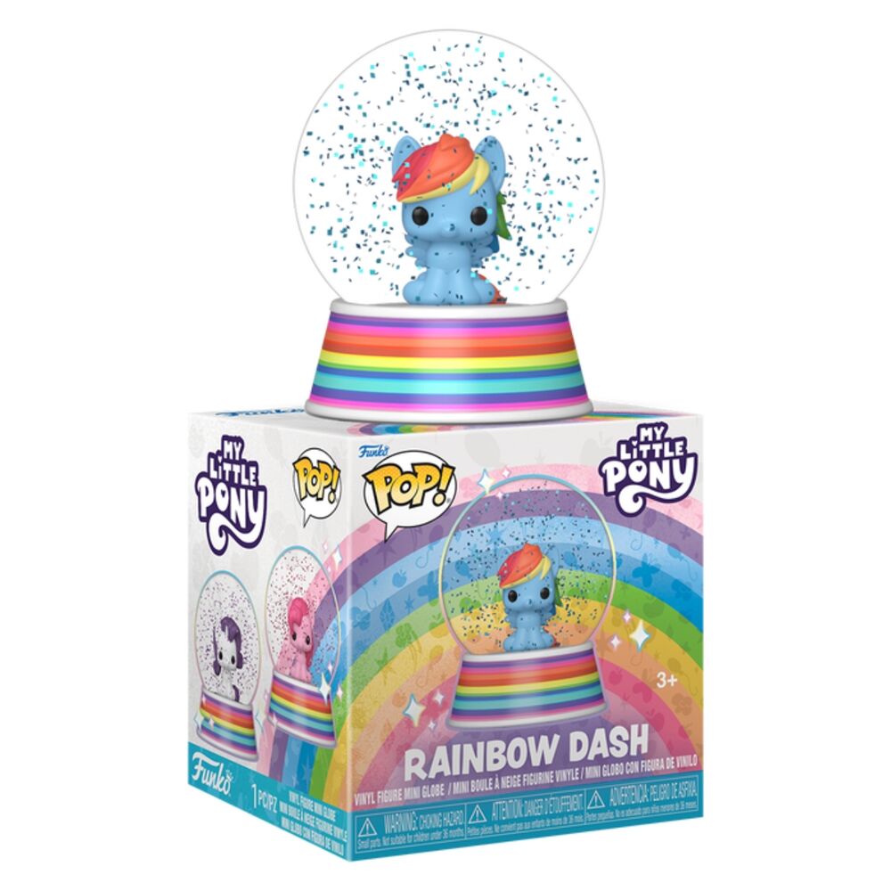 Bolas de nieve FUNKO Mystery Mini de Mi Pequeño Pony con base arcoíris - 5