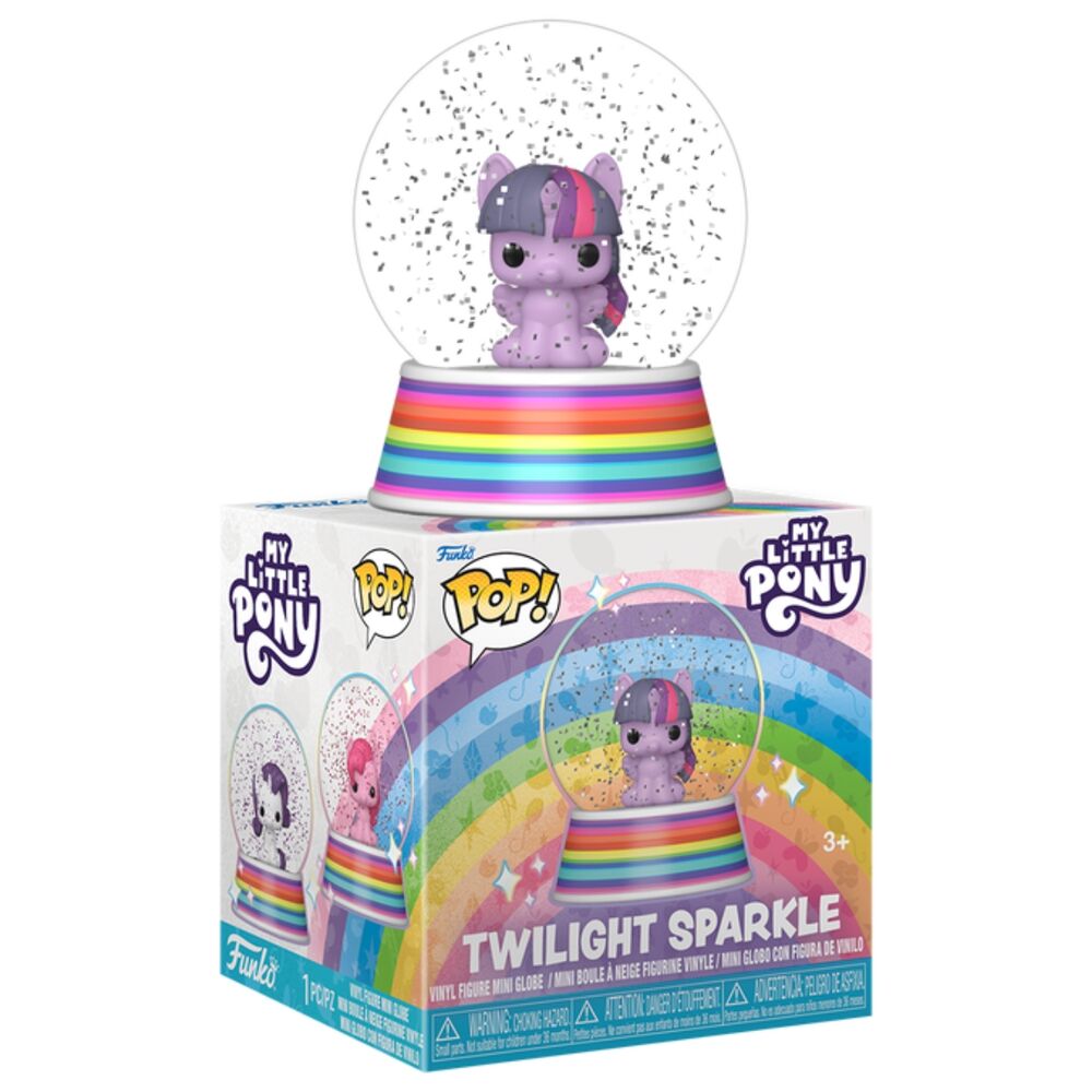 Bolas de nieve FUNKO Mystery Mini de Mi Pequeño Pony con base arcoíris - 6