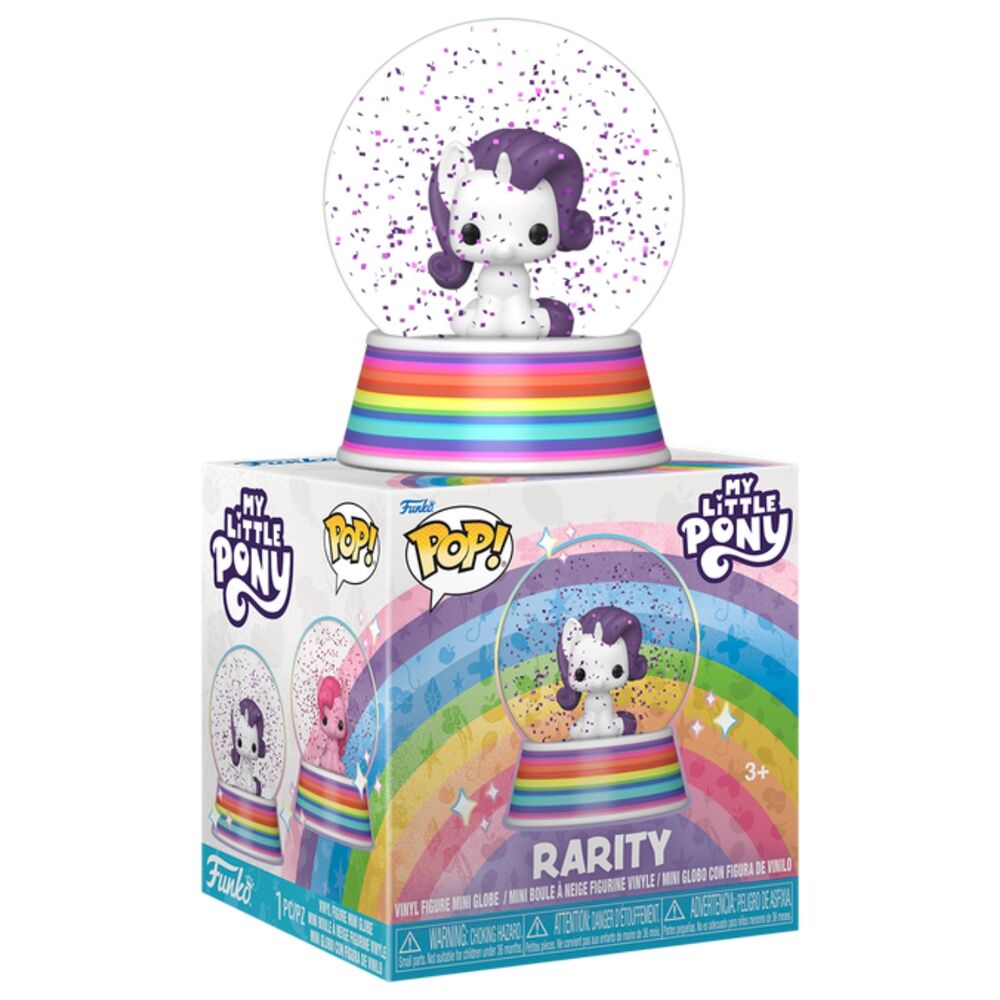 Bolas de nieve FUNKO Mystery Mini de Mi Pequeño Pony con base arcoíris - 8