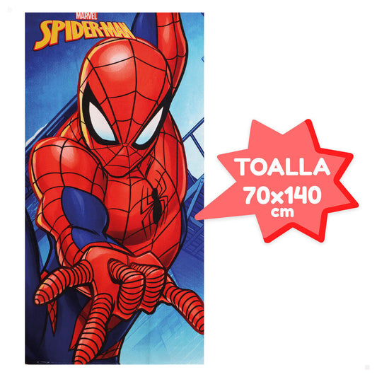 Set de playa Spider-Man Marvel con cubo, accesorios, toalla y bolsa - 3